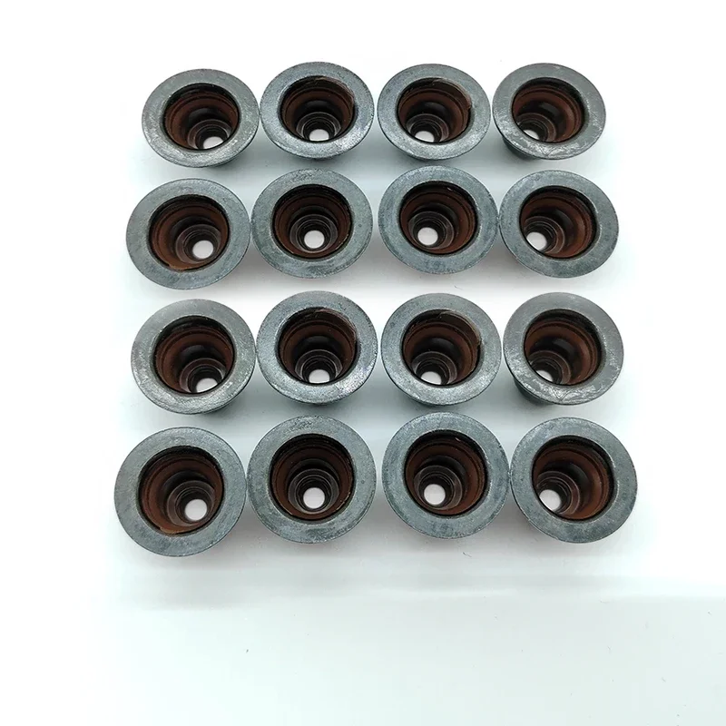 Valve Stem Oil Seal 16PCS 222242G000 22224-2G000 fit for Hyundai Elantra Sonata Veloster for Kia Seltos Sportage Optima