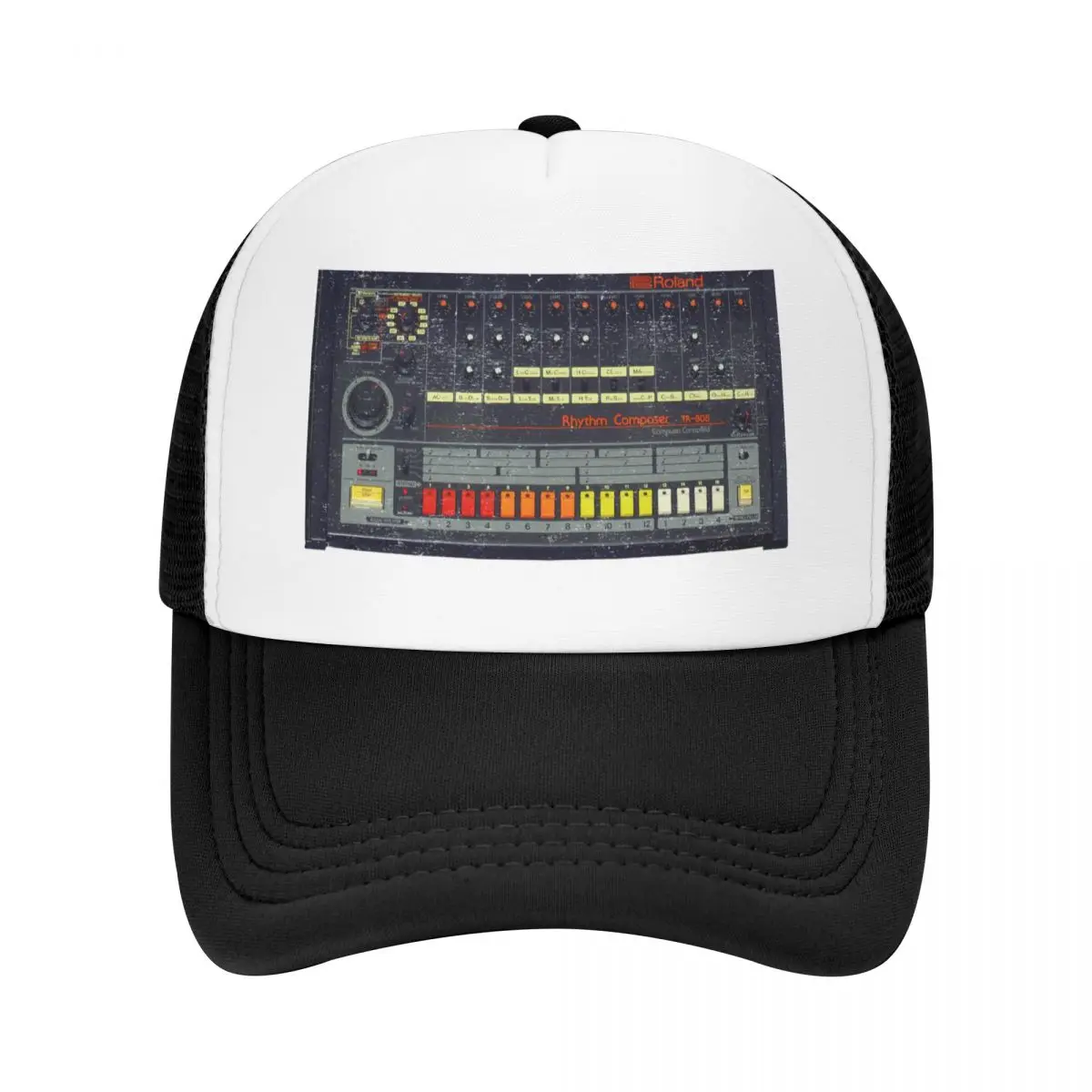 Roland Tr-808 Rhythm Compositore Drum Machine Berretto Da Baseball Vintage Fashion Beach Rugby Trucker Cap Cappello Da Uomo Luxury Women'S