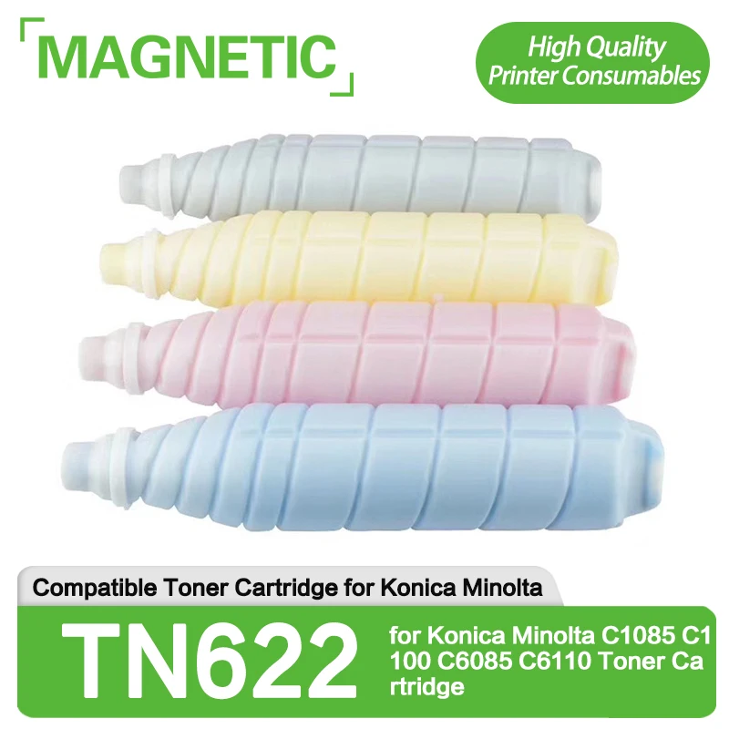 

Новые картриджи с тонером TN622, совместимые с картриджем с тонером Konica Minolta C1085 C1100 C6085 C6110