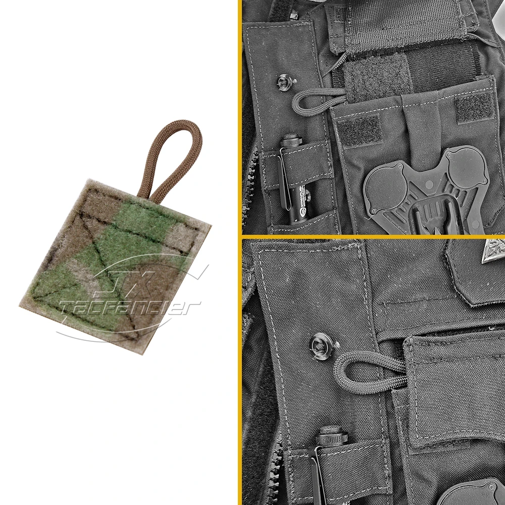 Radio Mikrofon Halter Mic Loop Lavalier Mikrofone Sicherheit Strafverfolgung Haken Und Schleife Befestigung Jagd Weste Zubehör – Detail 12