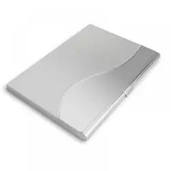 Sleek Metal Business Card and Credit Card Holder (5)