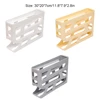 ABS Refrigerator Side Door Storage Box Automatic Egg Dispenser For Automatic Rolling Egg Dispenser Gray 4-layer 6