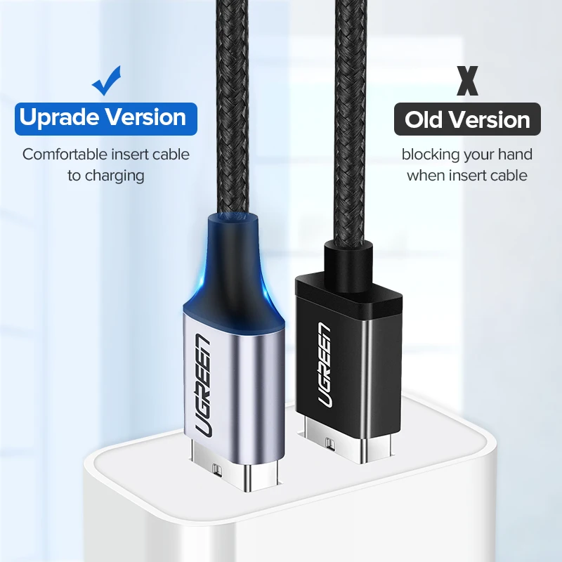 UGREEN USB Type C Fast Charging Cable - 3A Speed Enhancer