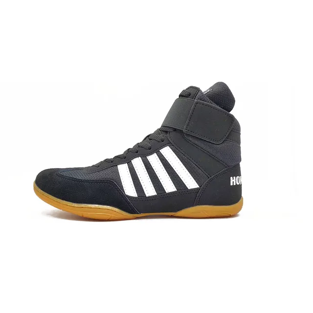 2022 Wrestling Shoes for Unisex Training SAMBO Shoe Rubber At The End Artificial Leather Sneakers Professional Boxing 2