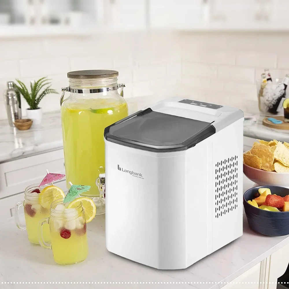 Promotion model household portable compact ice maker with Ice Scoop First Ice In 6 Minutes 26 Pounds Daily