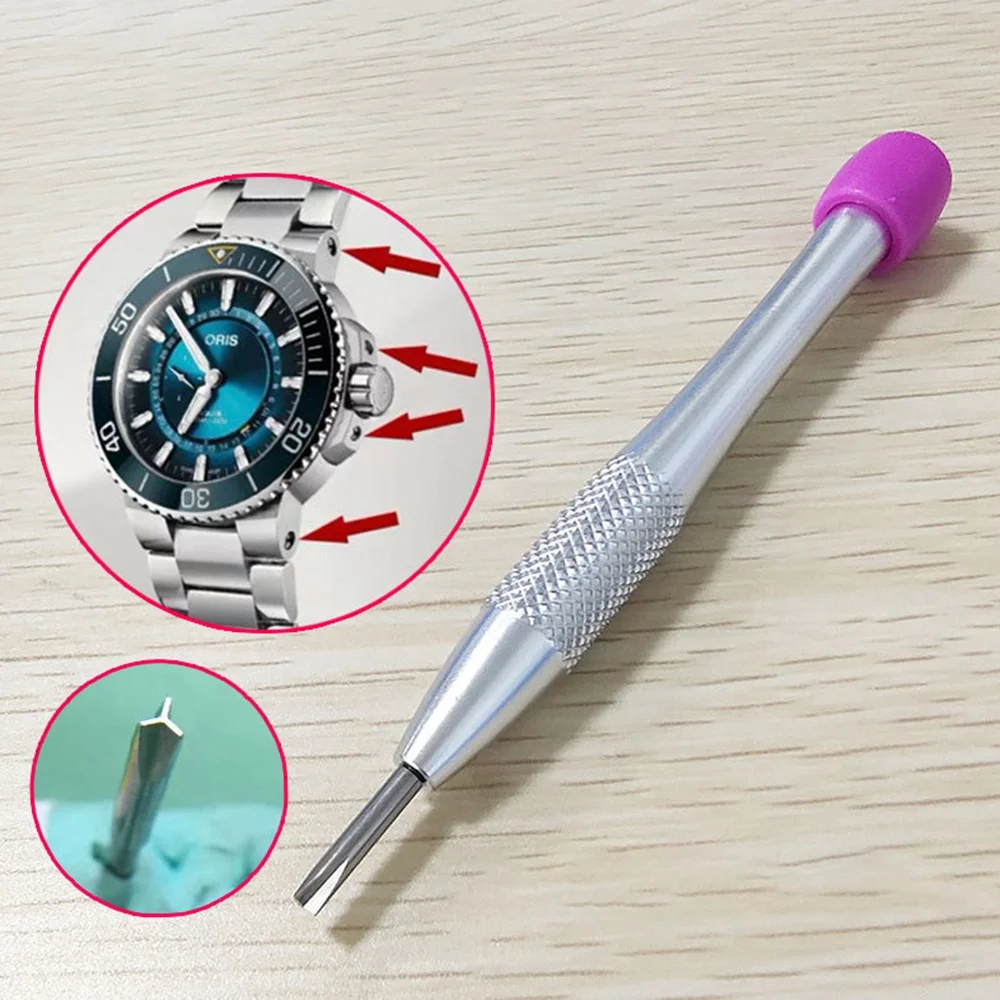 Y자형 스크루 드라이버 시계, Oris 다이버 스트랩 도구용 특수 스크루 드라이버, 1.6mm