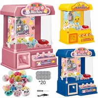 Claw Arcade Recreational Machines Children's Interactive Electric Toys Small Household Use Twisted Egg Doll Picking Machine Gift 2