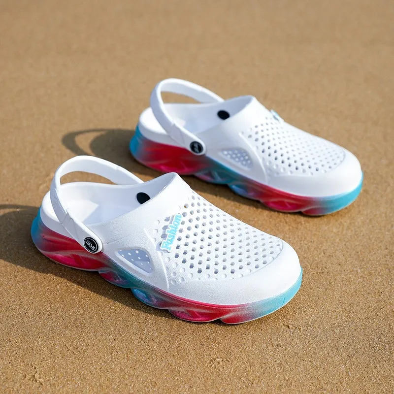 Men's and Women's Non-slip Sandals Summer Flip-flops Men's Outdoor Beach Sandals Upscale Water Shoes Sandalia