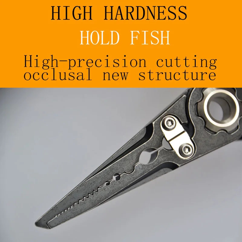 Stainless Steel Fishing Pliers Long Nose Fish Hook Remover Split Ring  Pliers Fishing Tools Fishing Gift With Ergonomic Handle - AliExpress