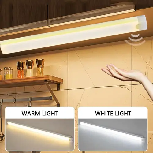 LED 모션 센서 조명, 무선 USB 충전식 야간 램프, 방 모션 감지기, 캐비닛 아래 야간 조명, 가정용 3