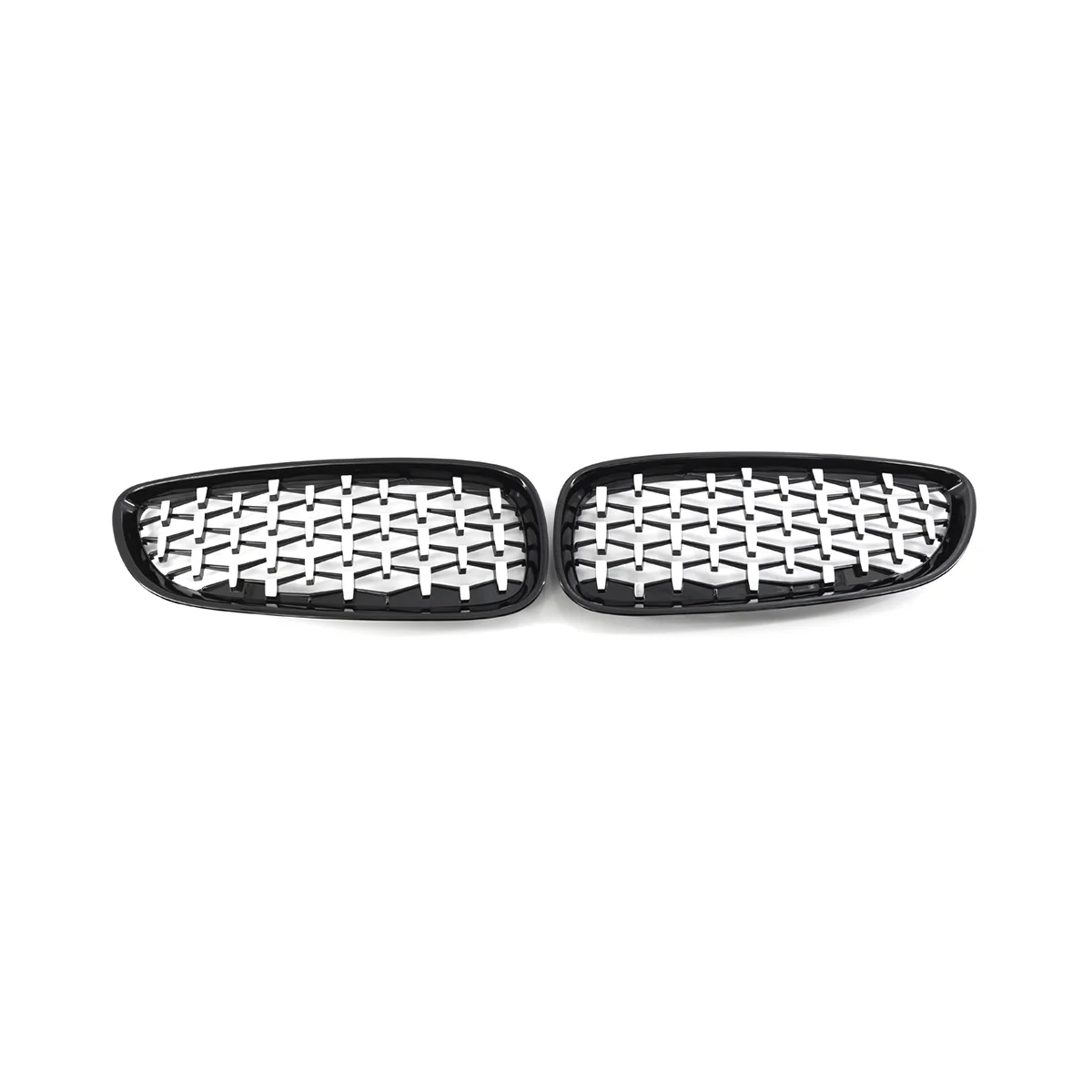 

2Pcs Kidney Grille Front Bumper Bezel for Z4 E89 2009-2016 51137181547 51137181548