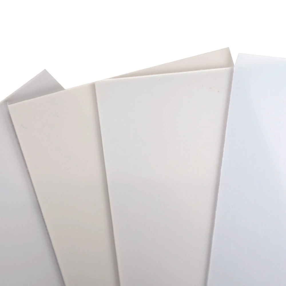 5Pcs/set ABS Board Hard Plastic Sheets Plate Board Assembly Model Building Accessories Model Hobby DIY Mica Plate