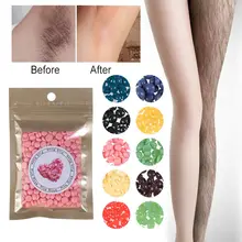 

Depilatory Wax Hard Wax Beans Hair Removal Wax Beans Wax Pellet Painless Waxing Bikini Face Legs Arm Body For Women Men 25g/Bag