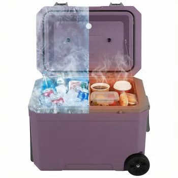 45L Wheeled Insulated Cooler Case 1