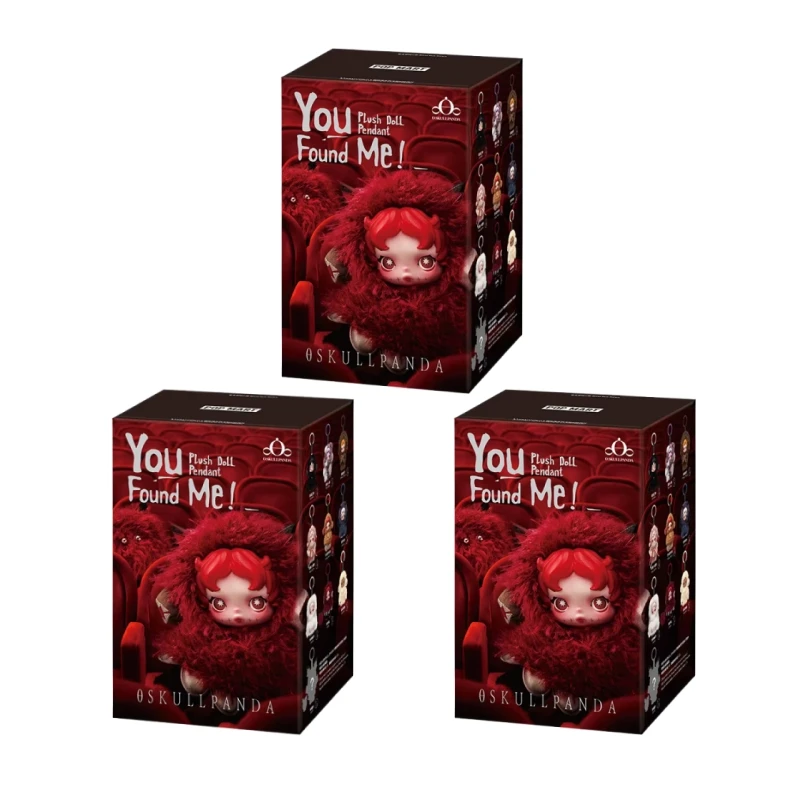 本物のPOPMART スカルパンダ V3 あなたが私を見つけた