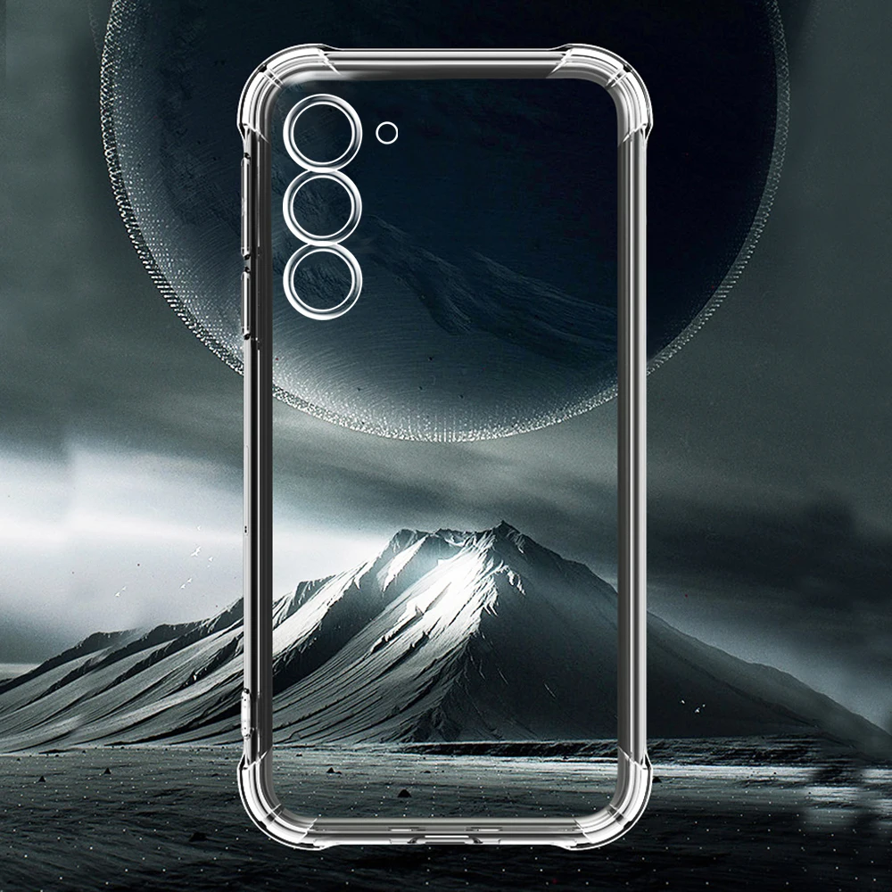 Phone Case Phone Protector Cover For Samsung Galaxy S23 FE Case soft clear shockproof silicone phone cover 6.4inch back shell coques