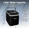 Premium Self-Cleaning Countertop Ice Maker Machine, Handled Portable Ice Maker, Produces 26 lbs. in 24 hrs 2