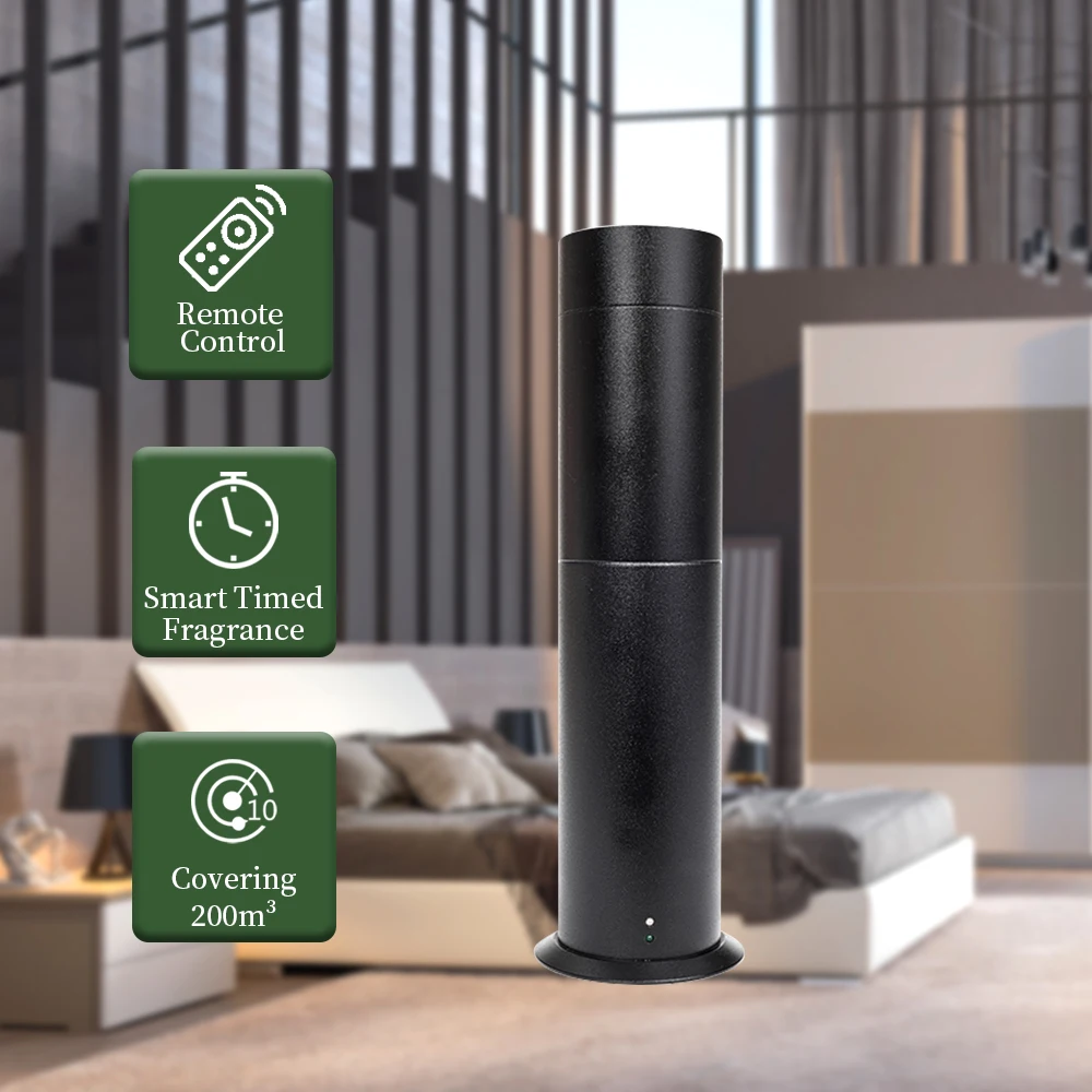 Aroma Diffuser Essential Oil Column Scent Machine Aluminum Alloy Device Diffuser Environment Aromatizer Air Freshener