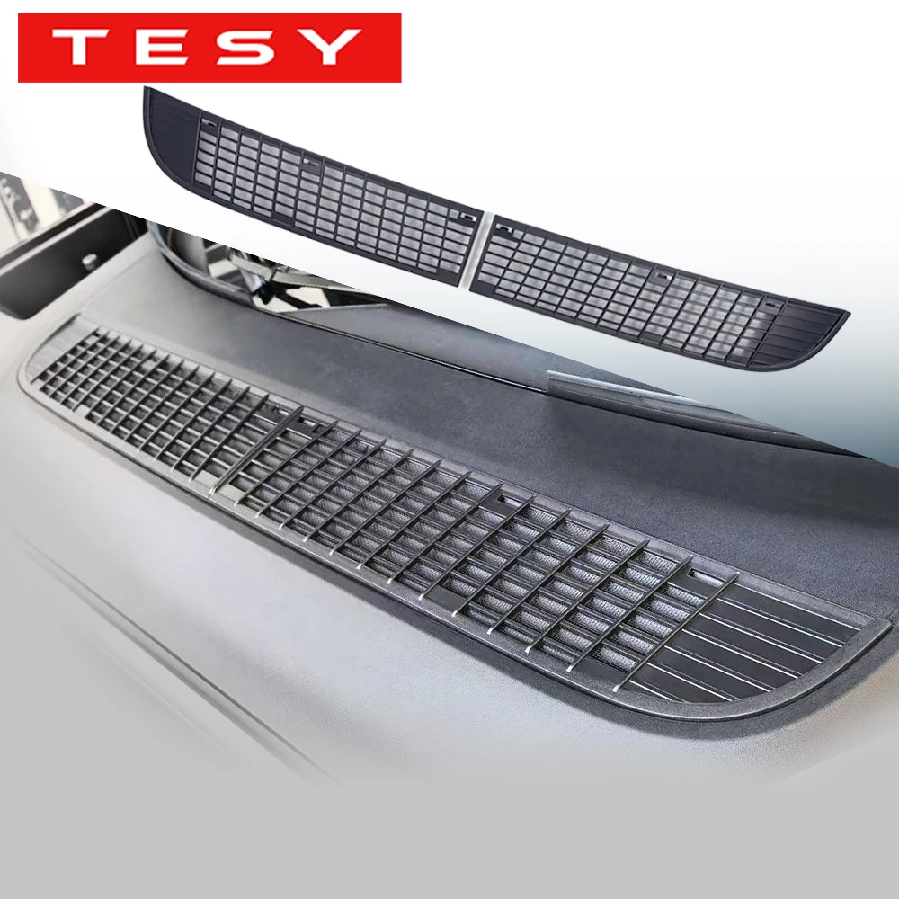 TESY Pour Tesla Nouveau Modèle YL Y Juniper 2025 - Dernière Version - Grille d'entrée de climatiseur anti-insectes et anti-poussière 1 TESY Pour Tesla Nouveau Modèle YL Y Juniper 2025 - Dernière Version - Grille d'entrée de climatiseur anti-insectes et anti-poussière 1