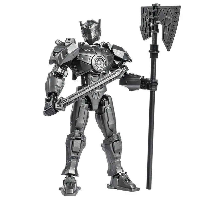 Multi Color Mecha Action Figure Movable Joints Independent Skeleton Suitable for Collection & Play Toy for Boys - 4