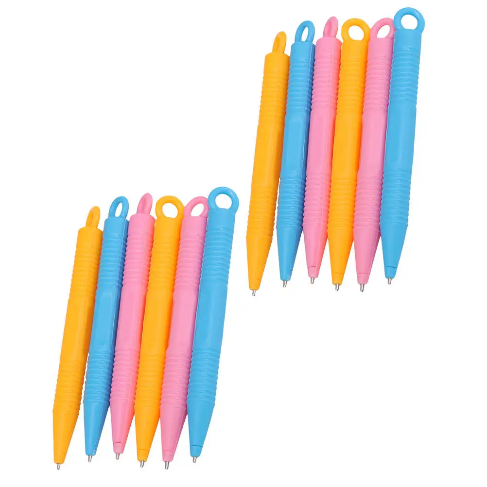 12pcs 드로잉 보드 펜용 자석 펜 - 친환경 낙서 쓰기 보드 펜 드로잉 도구 교육용