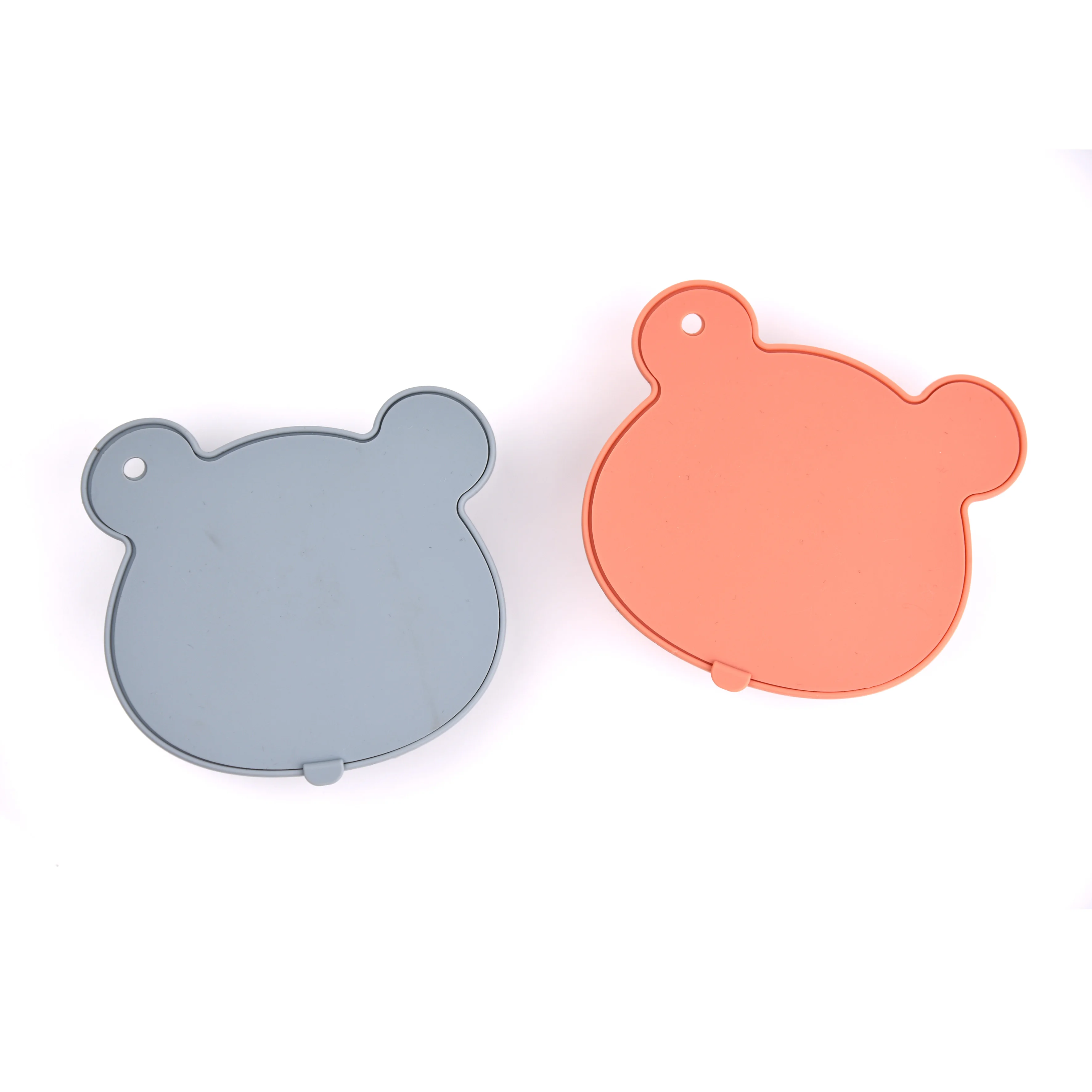 Silicone Ice Tray 100% Food Grade Silicone Bear Design Ice Mold With Lid for Breastmilk Popsicle