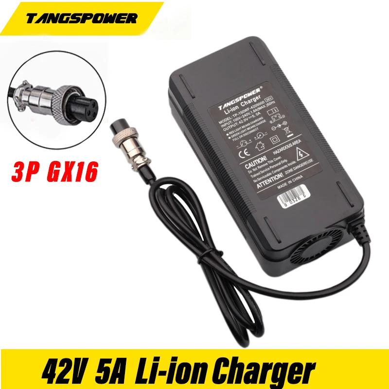 42V 5A Liion Battery Charger for Electric Scooter E200 E300 Hover