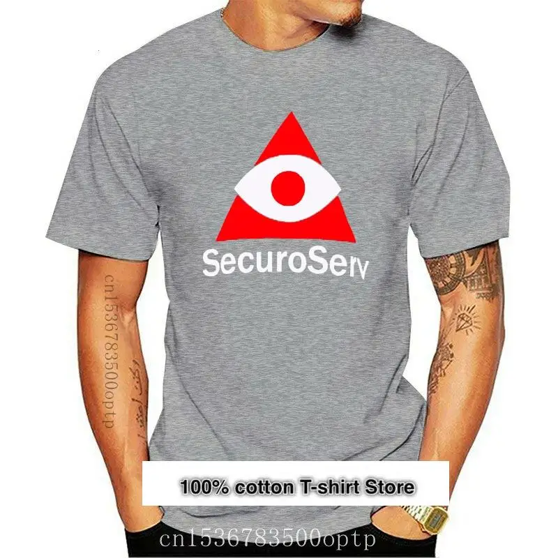 Ropa Securoserv Para Hombre, Camiseta De Nach Shop Securocer Black Gta V 5 Logo Minimalista, Videojuegos