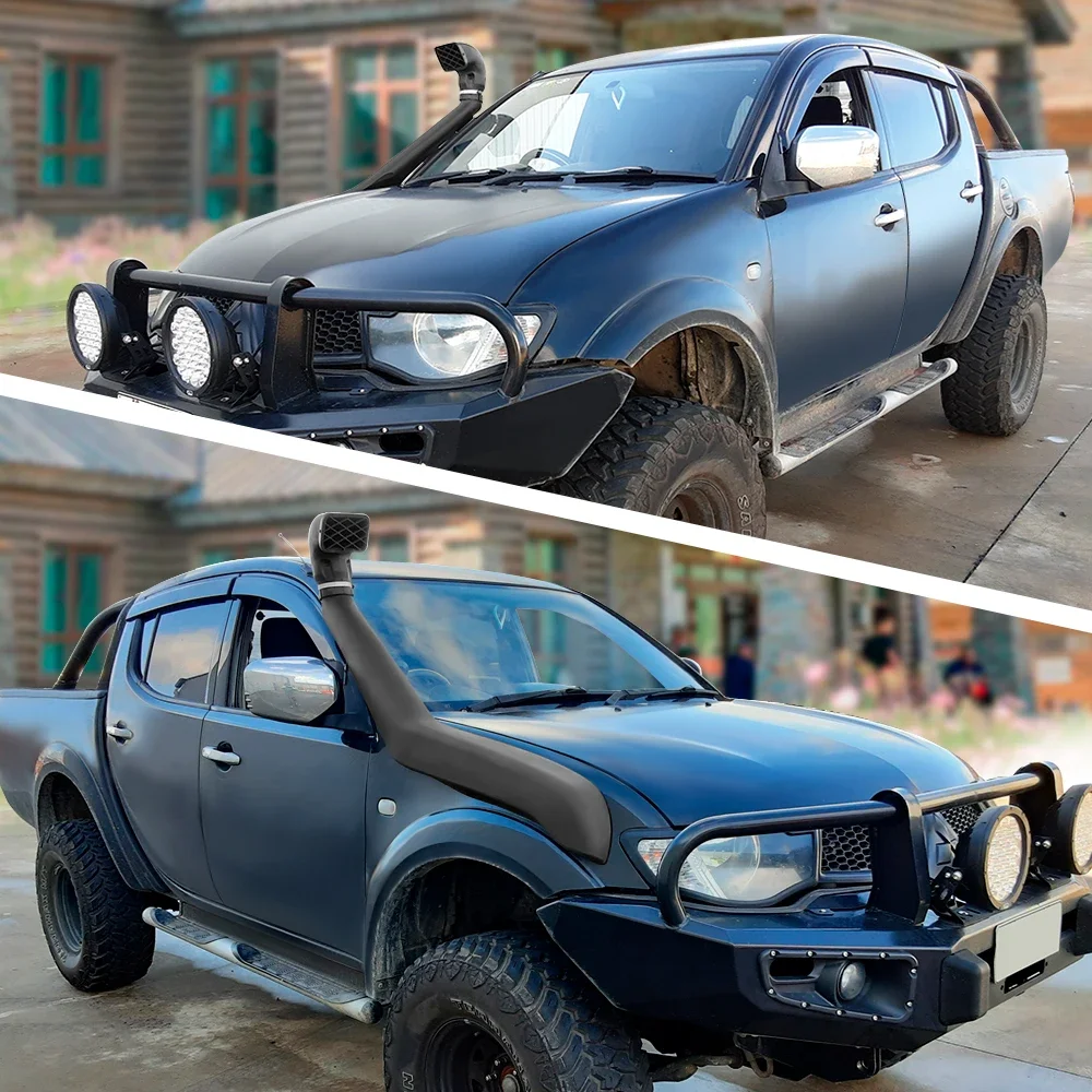 Raised Air Intake Induction Snorkel Kit For 1996-05 Mitsubishi L200 Triton Storm