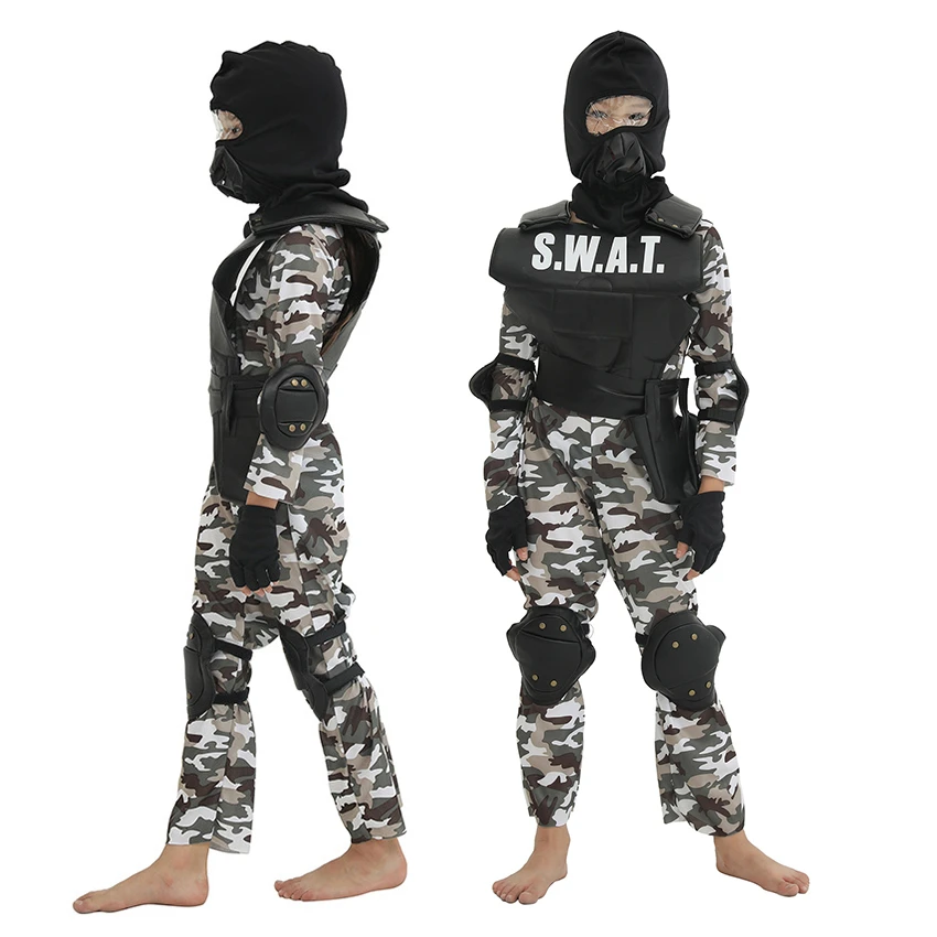 Swat Specia Force Uniform Bulletproof Vest Outfits Counter Terrorism