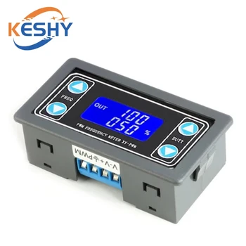 Generatore di segnale 1HZ ~ 150KHZ Display digitale PWM Rapporto di frequenza degli impulsi Generatore di segnale rettangolare ad onda quadra regolabile