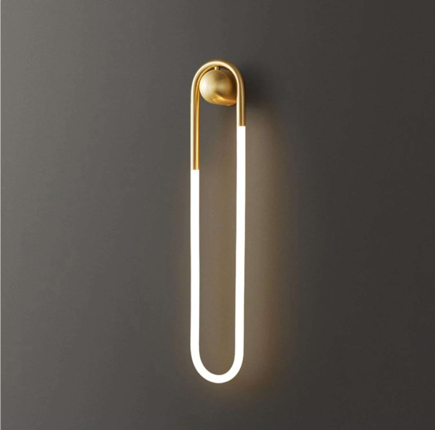 Wall Lamp U-Shaped Design Example