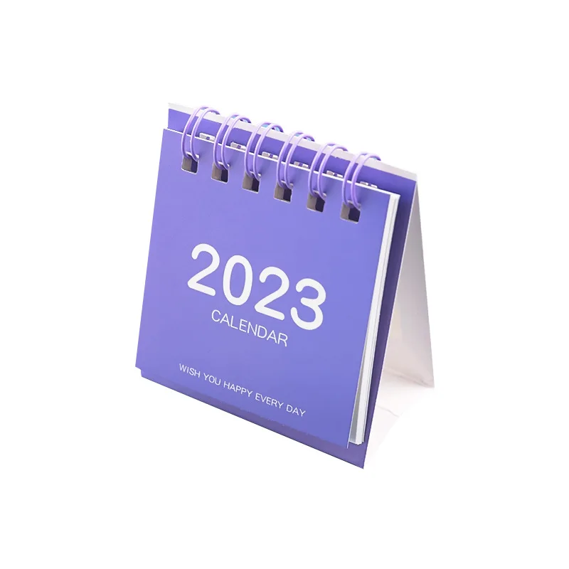 Desk Calender 2023 Small English Desk Calendar January 2023 December