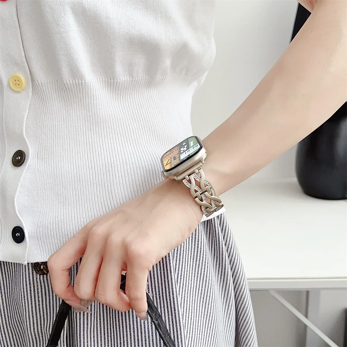 Premium Metal Watch Band For Apple Watch Series And Ultra Models_voghion.com