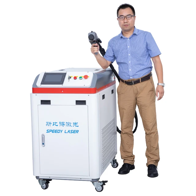 

Nanjing Speedy Laser Pulse 500W 1000W Fiber Laser Cleaning Machine Laser Rust Removal Machine for cleaning rusty metal