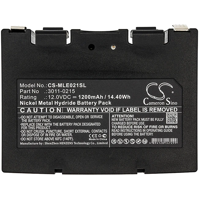 Cameron Sino 1200Mah Batteria Per Minelab 3011-0215 Eureka Gold Metal Detector Releign Gt Metal Detector