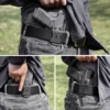 IWB Kydex Holster Custom Fit: Glock 26/27/28/33 Pistol with TLR6 Laser Light Right And Left Incompatible Aiming Device 2
