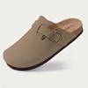 Kidmi Summer Slippers Women Cork Slippers Classic Clogs For Women Mules Fashion Leather Slippers Outdoor Soft Beach Slippers 1