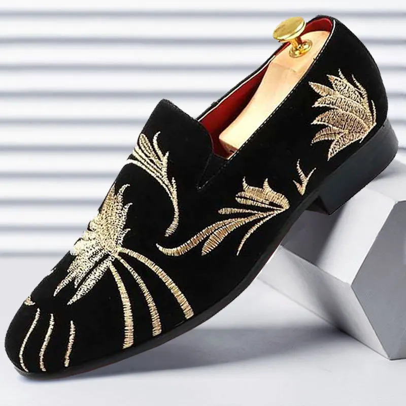 Man Breathable Stitching Style Casual Shoes Adults Fashion Lazy Loafers Men Driving Slip-On Doug Shoes Plus Size 38-48
