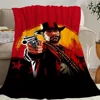 R-Red D-Dead R-RedemptionS 2 Skicomfort Warm Soft Home Kids Lunch Blanket Suitable For Living Room Office Daily Travel Gifts 6
