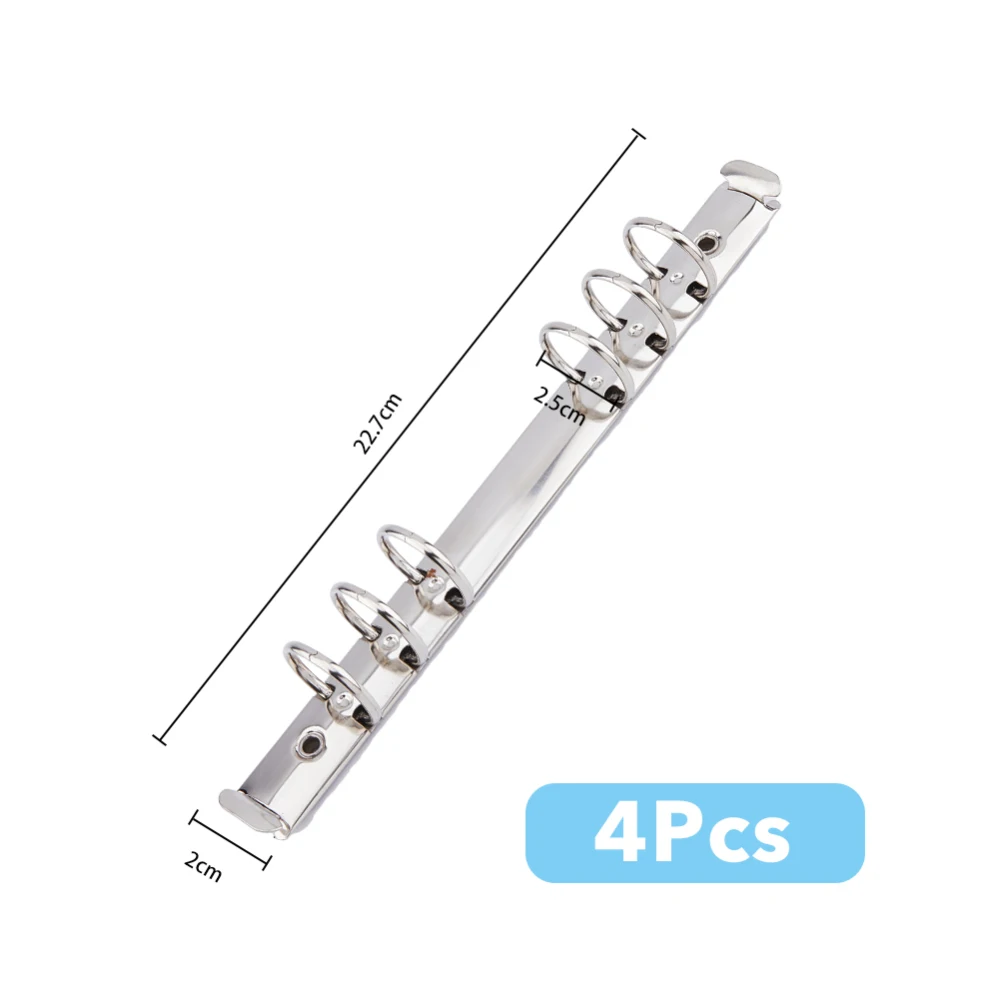Binder 1.5 Inch PATIKIL A5 3 Hole Ring Binder Mechanisms, 5 Set 1.97" D Ring D Ring Binder
