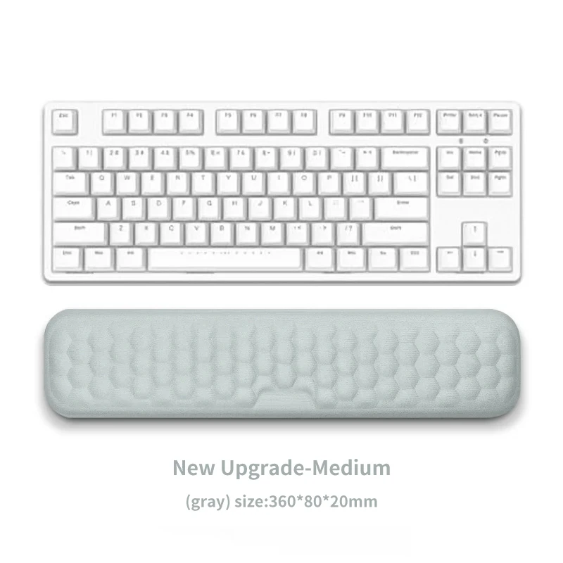 Ergonomic Memory Foam Keyboard and Mouse Wrist Rest Pads