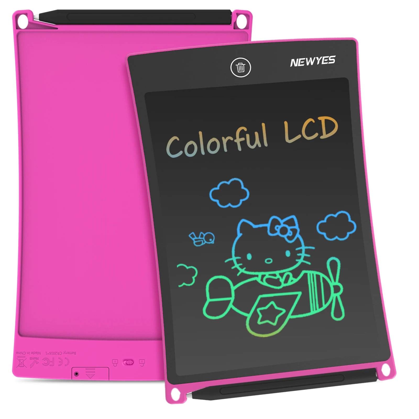 Color : Pink, Size : 8.5 inches LCD Writing Tablet 8.5 Inches LCD Writing Tablet Electronic Writing Drawing Doodle Board Gift for Kids Drawing Tablet for Kids Color : Pink, Size : 8.5 inches LCD Writing Tablet 8.5 Inches LCD Writing Tablet Electronic Writing Drawing Doodle Board Gift for Kids Drawing Tablet for Kids
