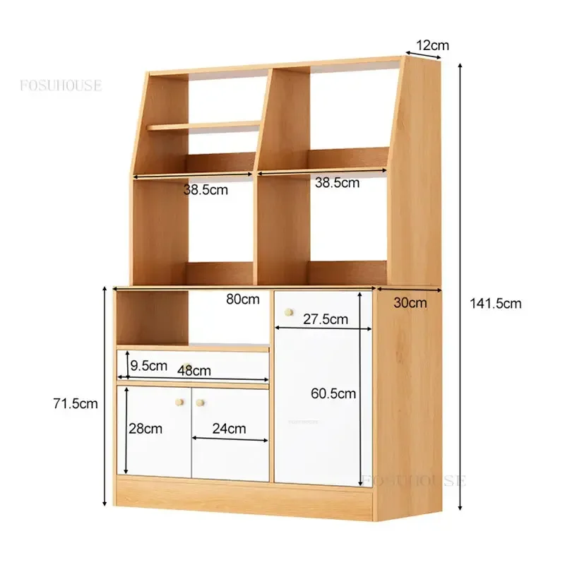 Multifunctional Homestay Kitchen Cabinets  Furniture Sideboard Nordic  Villa Storage Cabinet Living Room Cupboard r 6