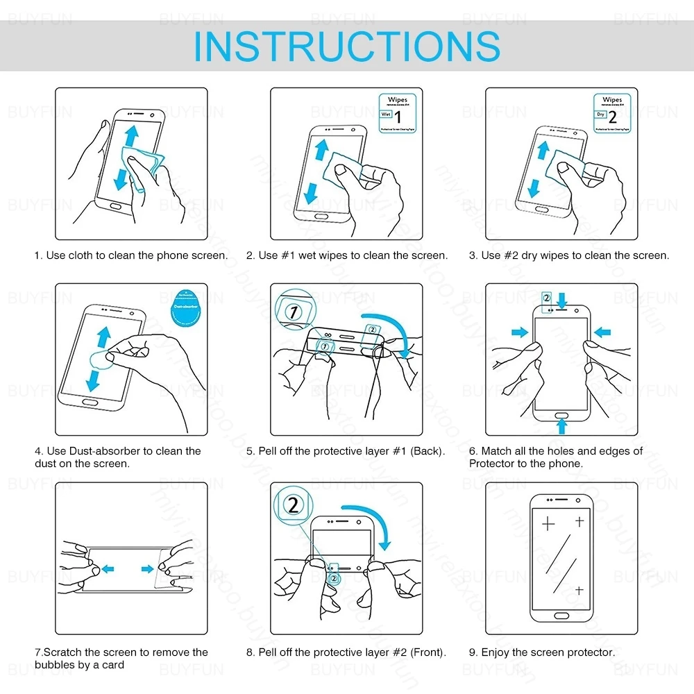 Tempered glass screen protector image 10