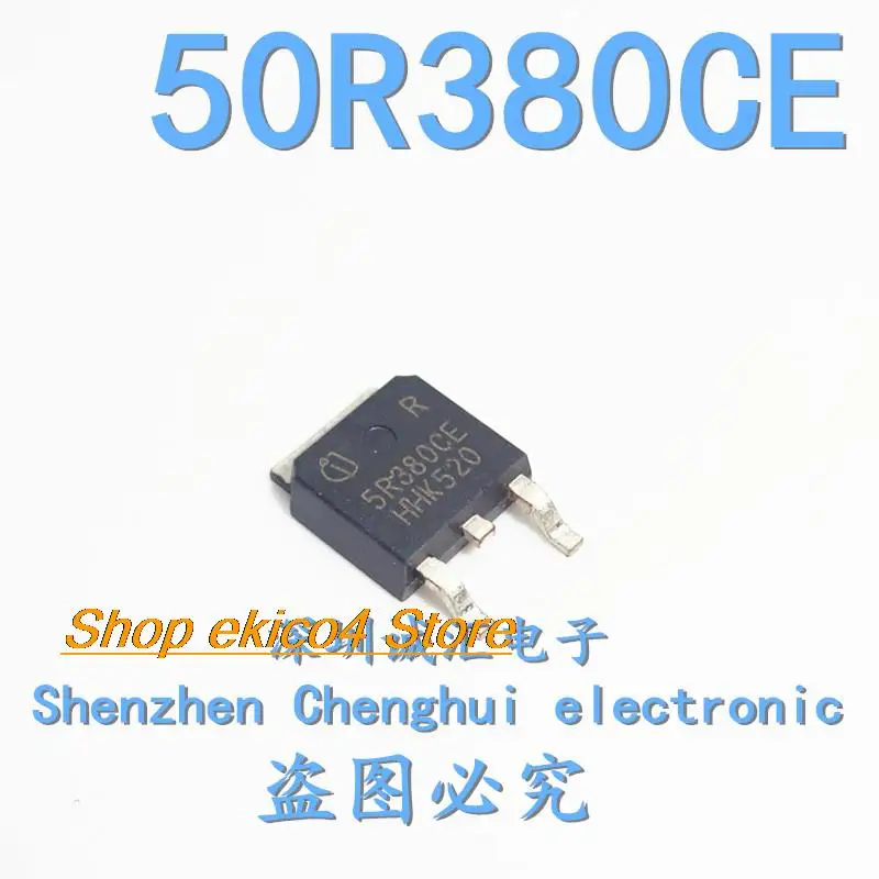 

Оригинальный товар, 5R380CE IPD50R380CE 9.9A/500V N, 10 шт.