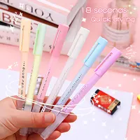 Glue Pen Solid Glue Stick Pen-shaped Handmade Glue Pen Dot Candy Color Quick-drying High Viscosity Students Scrapbook Stationery 1