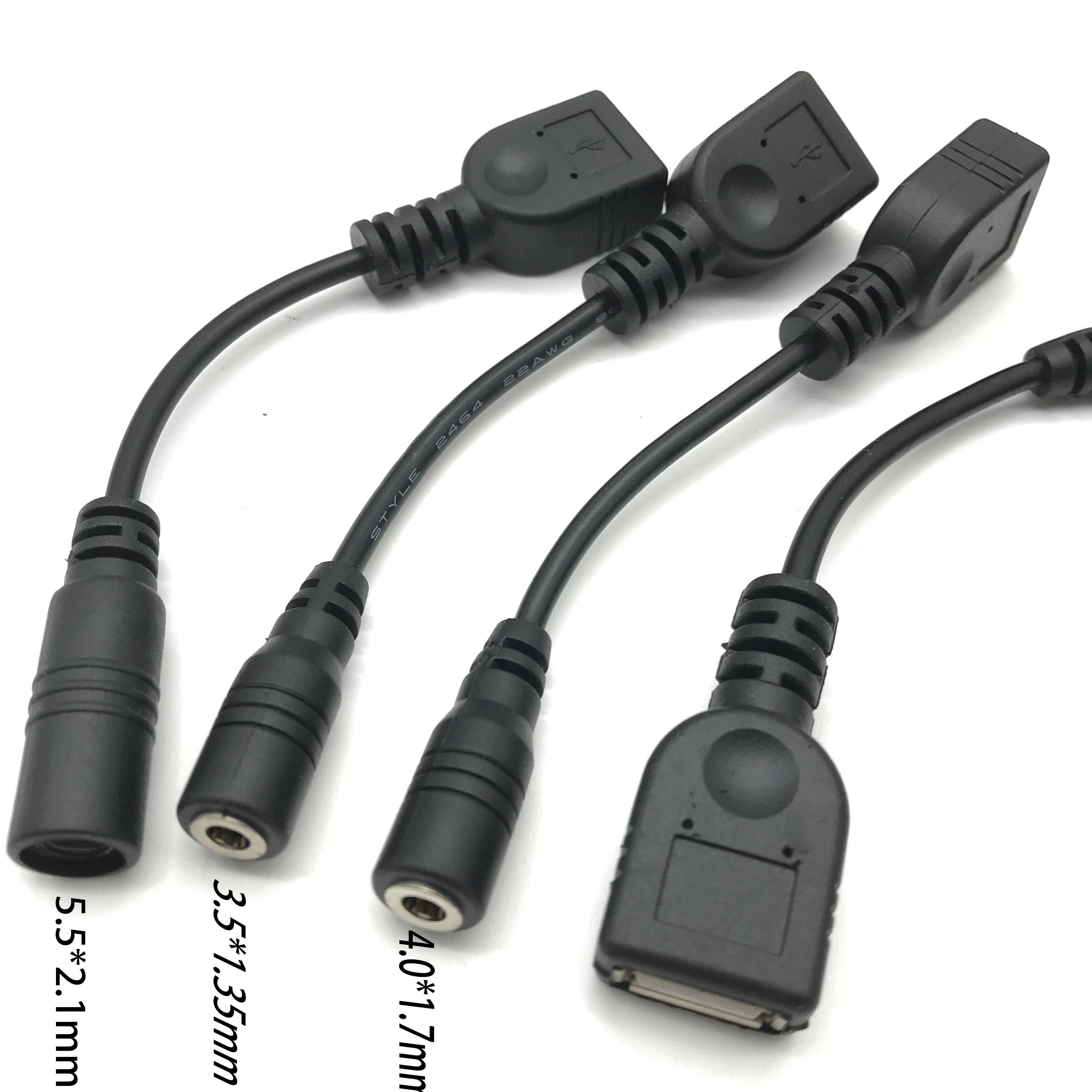 Cable Alargador De CC Impermeable De 5.5 Mm A 2.1 Mm Para