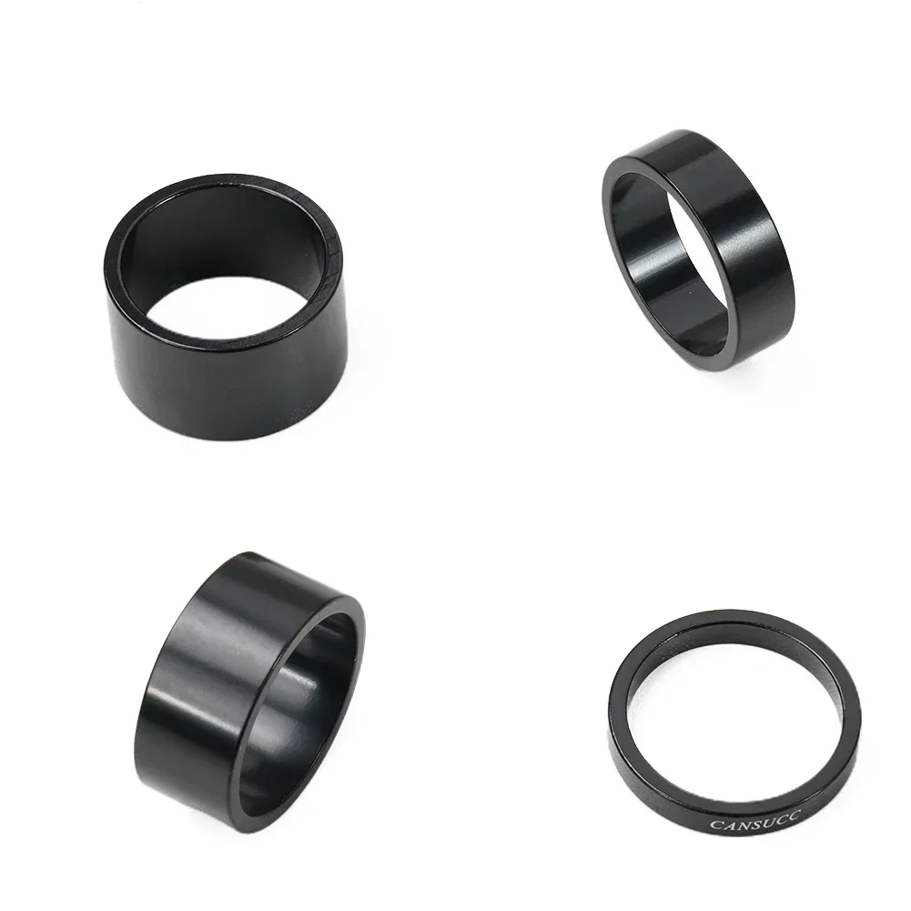 Fork Headset Spacer Front Headset Spacer Stem 1 Set Aluminum Alloy Bicycle Bike Black/Red/Blue/Silver/Gold 34mm
