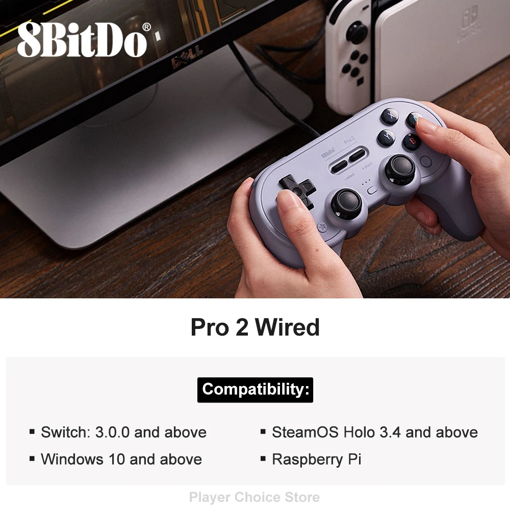 ٵ ġ PC  е, 8BitDo Pro 2, Ʈ   ñ Ʈ,    Ʈ
